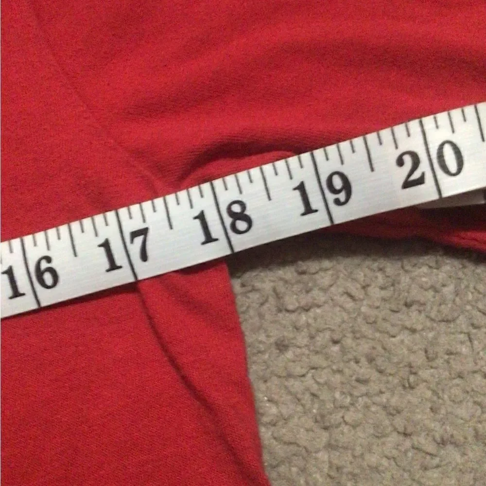 Old navy boys red graphic shirt size large